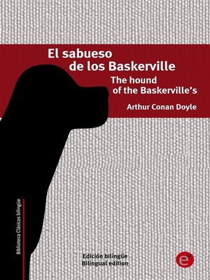 cover image of El sabueso de los Baskerville/The hound of the Baskerville's